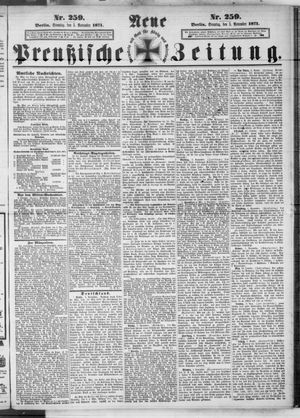 Neue preußische Zeitung vom 05.11.1871
