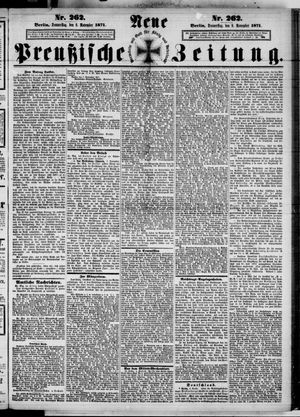 Neue preußische Zeitung vom 09.11.1871