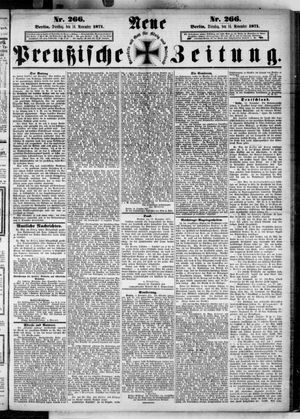 Neue preußische Zeitung vom 14.11.1871