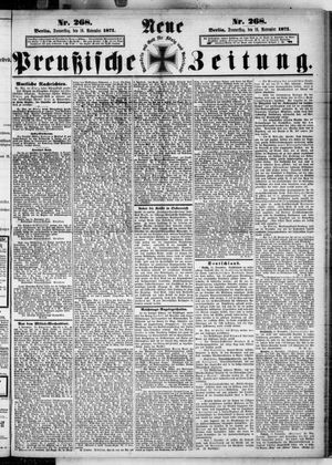 Neue preußische Zeitung vom 16.11.1871