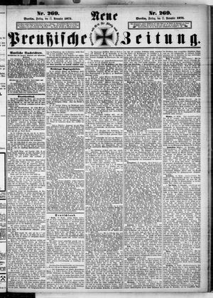 Neue preußische Zeitung vom 17.11.1871