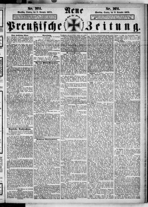 Neue preußische Zeitung vom 19.11.1871