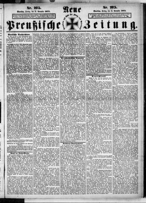 Neue preußische Zeitung vom 24.11.1871