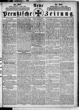 Neue preußische Zeitung vom 01.12.1871
