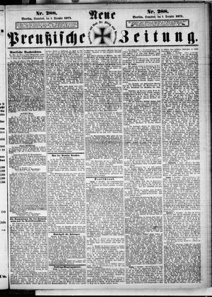 Neue preußische Zeitung vom 09.12.1871