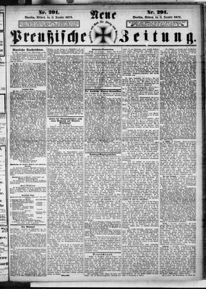 Neue preußische Zeitung vom 13.12.1871