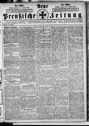 Neue preußische Zeitung vom 17.12.1871