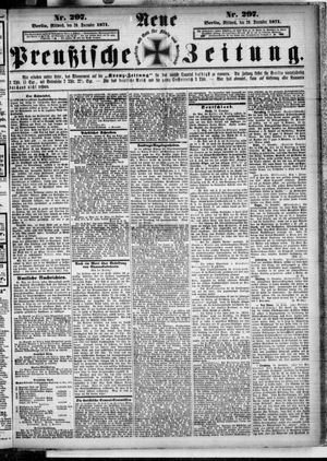 Neue preußische Zeitung vom 20.12.1871