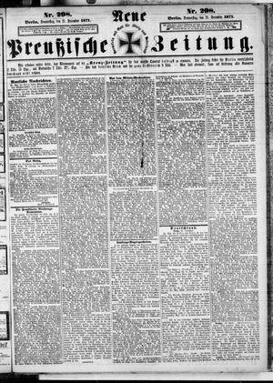 Neue preußische Zeitung vom 21.12.1871