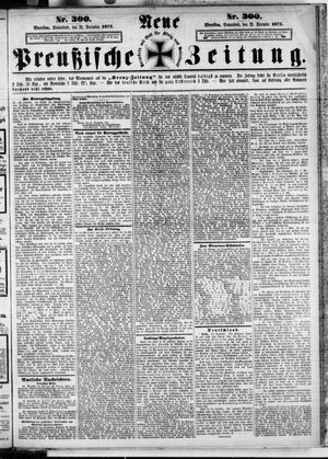 Neue preußische Zeitung vom 23.12.1871