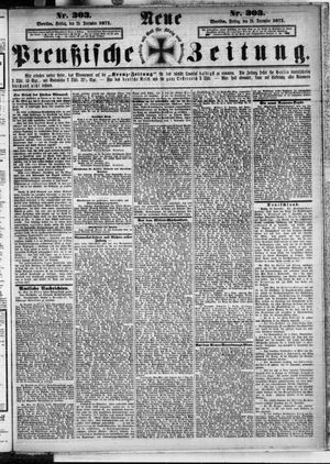 Neue preußische Zeitung vom 29.12.1871