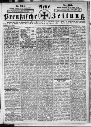 Neue preußische Zeitung on Dec 30, 1871