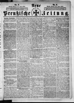 Neue preußische Zeitung vom 10.01.1872