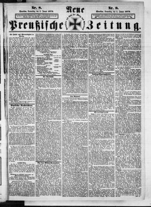 Neue preußische Zeitung vom 11.01.1872