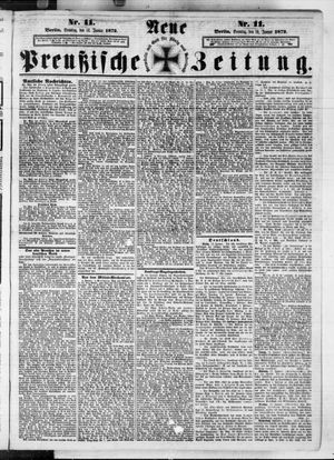 Neue preußische Zeitung vom 14.01.1872