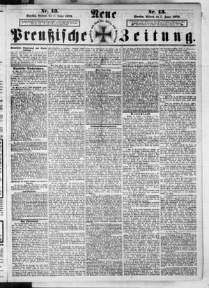 Neue preußische Zeitung vom 17.01.1872