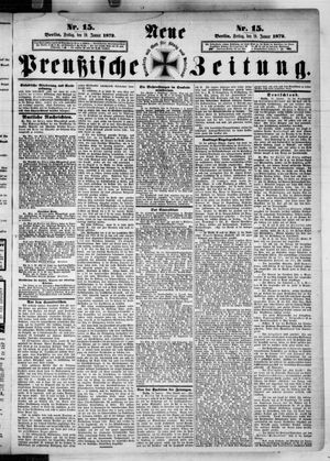 Neue preußische Zeitung vom 19.01.1872