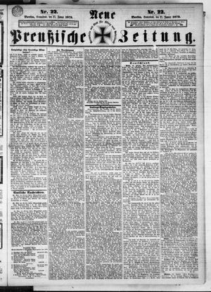 Neue preußische Zeitung vom 27.01.1872