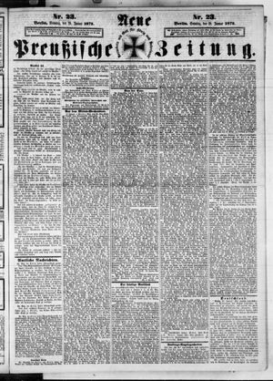 Neue preußische Zeitung vom 28.01.1872