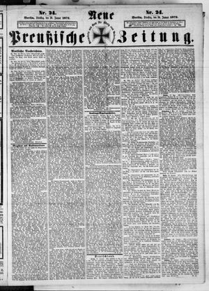 Neue preußische Zeitung vom 30.01.1872