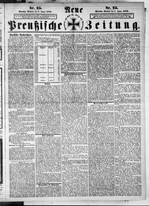 Neue preußische Zeitung vom 31.01.1872