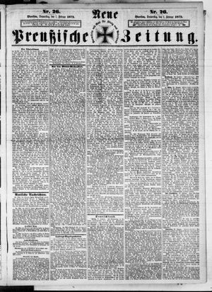 Neue preußische Zeitung vom 01.02.1872