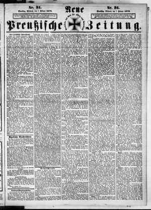Neue preußische Zeitung vom 07.02.1872