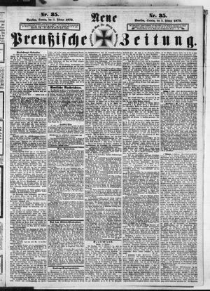 Neue preußische Zeitung vom 11.02.1872