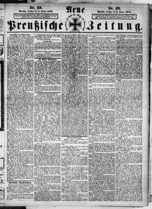 Neue preußische Zeitung vom 20.02.1872