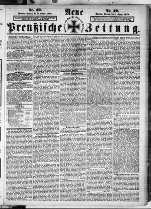 Neue preußische Zeitung vom 28.02.1872