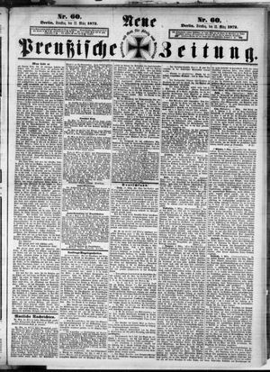 Neue preußische Zeitung vom 12.03.1872