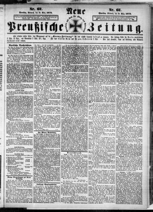 Neue preußische Zeitung vom 20.03.1872