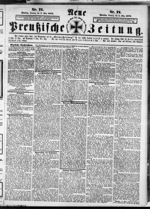 Neue preußische Zeitung vom 24.03.1872