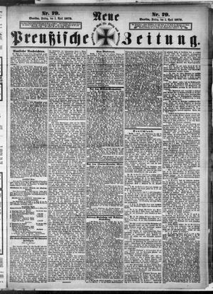 Neue preußische Zeitung vom 05.04.1872