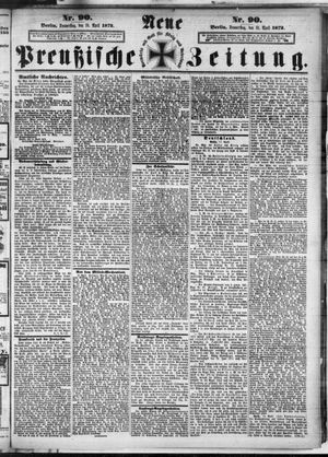 Neue preußische Zeitung vom 18.04.1872