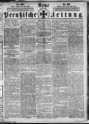 Neue preußische Zeitung vom 30.04.1872