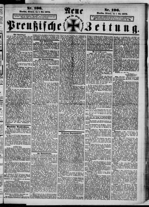 Neue preußische Zeitung vom 08.05.1872