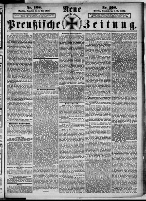 Neue preußische Zeitung vom 11.05.1872