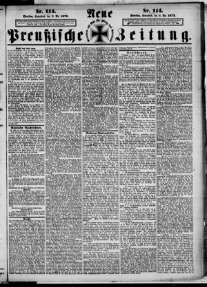 Neue preußische Zeitung vom 18.05.1872