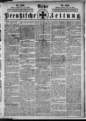 Neue preußische Zeitung vom 22.06.1872