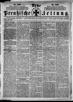 Neue preußische Zeitung vom 29.06.1872