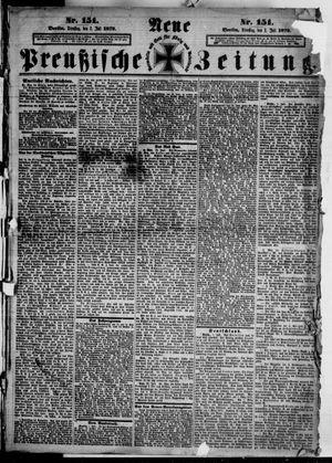 Neue preußische Zeitung vom 02.07.1872