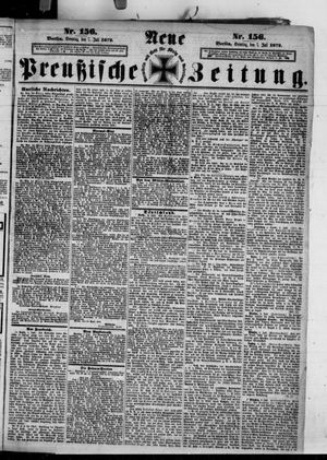 Neue preußische Zeitung vom 07.07.1872