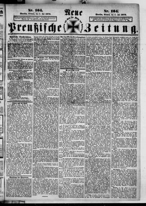Neue preußische Zeitung on Jul 17, 1872