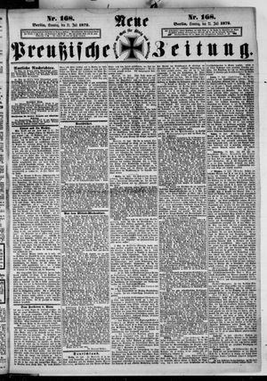 Neue preußische Zeitung vom 21.07.1872