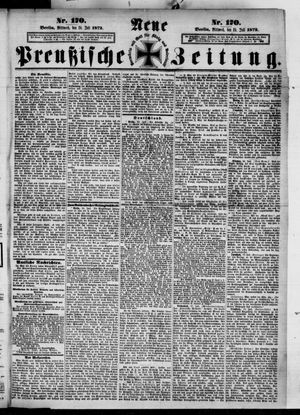 Neue preußische Zeitung vom 24.07.1872