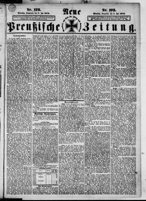 Neue preußische Zeitung vom 27.07.1872