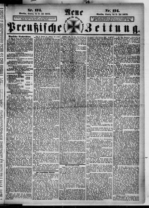 Neue preußische Zeitung vom 28.07.1872