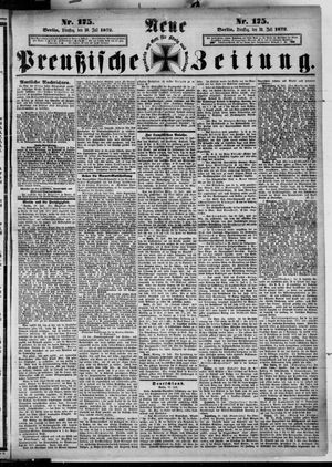 Neue preußische Zeitung vom 30.07.1872