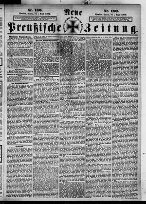 Neue preußische Zeitung vom 04.08.1872